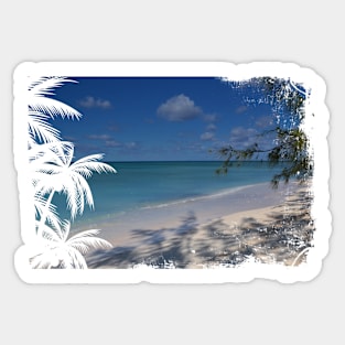 Grand Turk - paradise in the middle of Caribbean Sticker